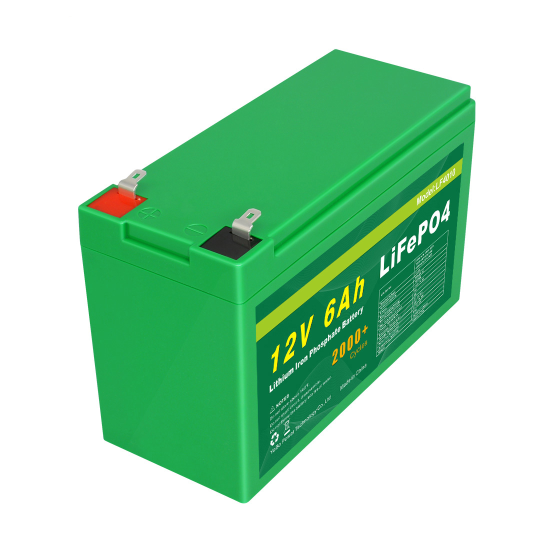 12V 6Ah LiFePO4 Battery | Lightweight Maintenance-Free